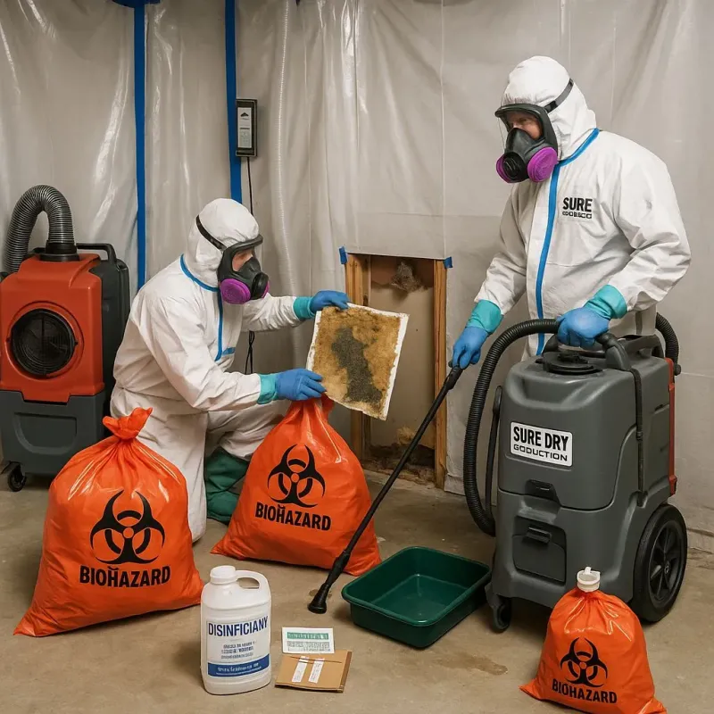 Contaminated Water Handling Protocols process in Hazen, ND