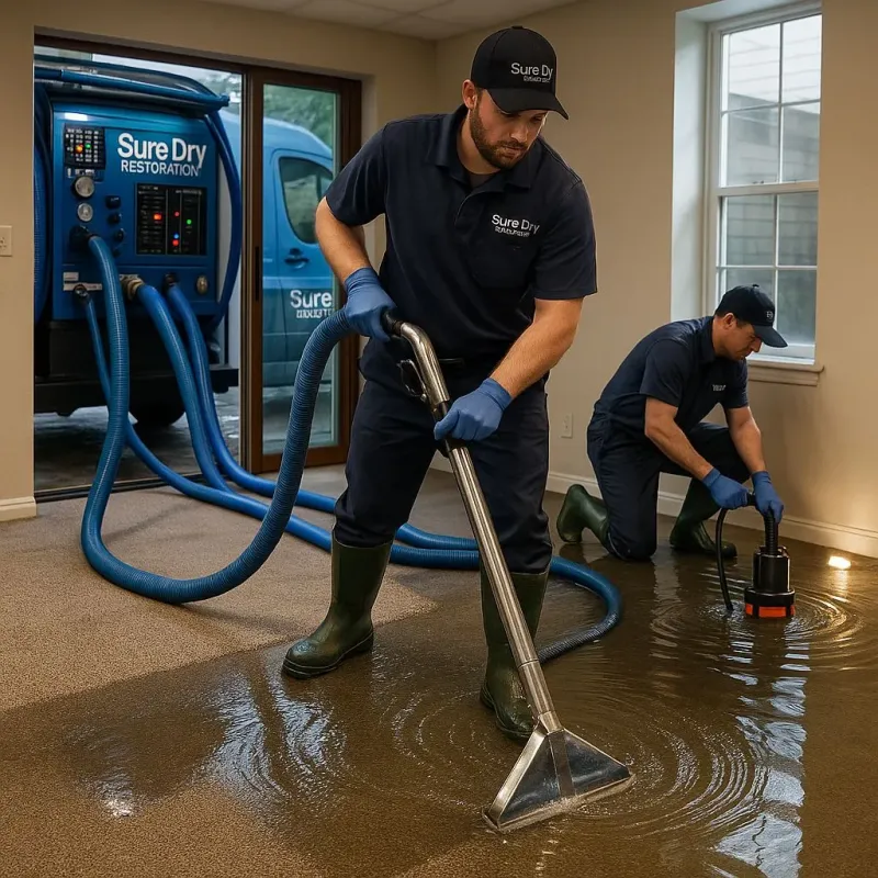 Water Extraction and Removal process in Hazen, ND